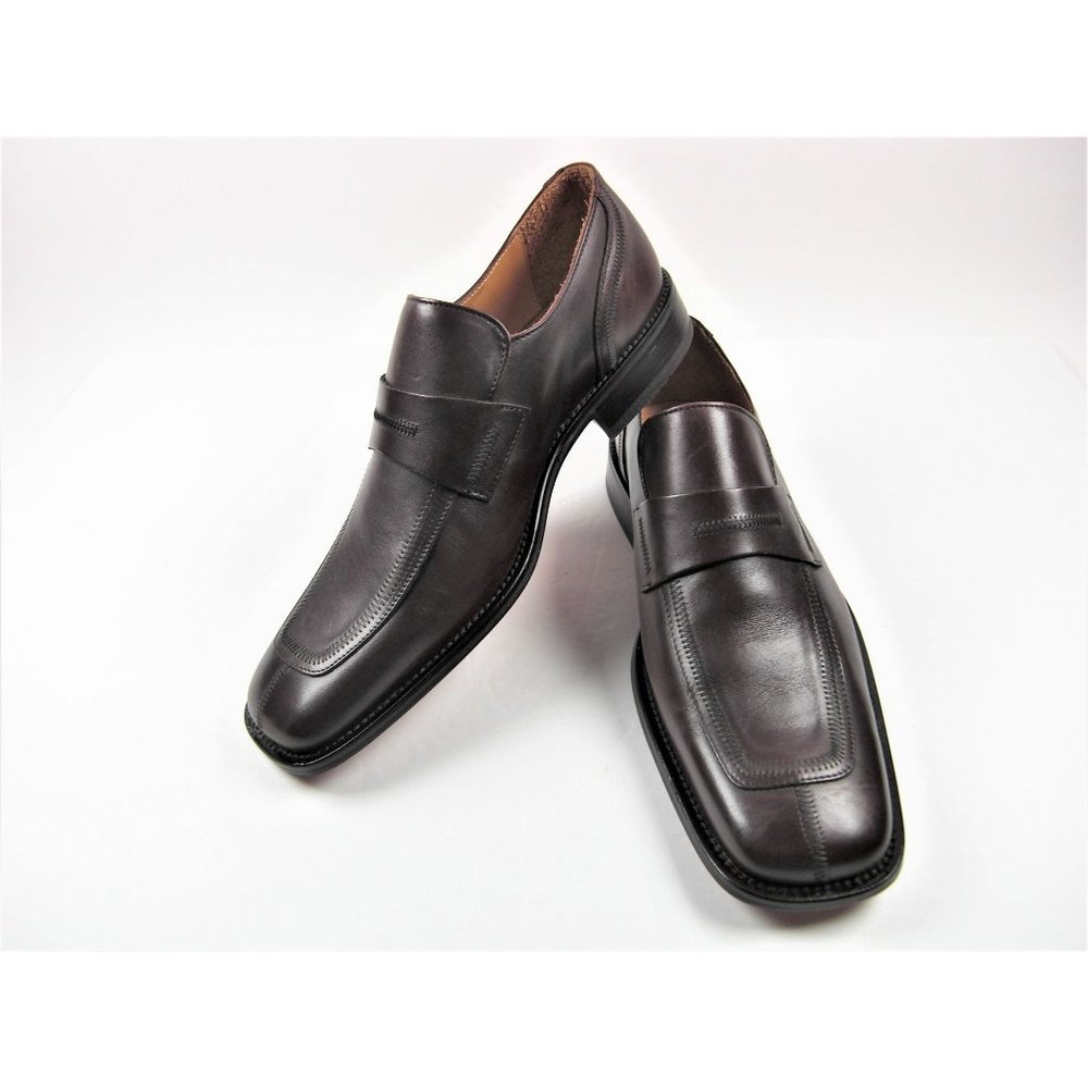 Kenneth Cole Mens Penny Loafer Brown Size 11M Dress Shoes New